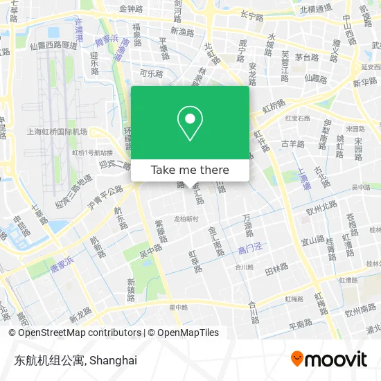 东航机组公寓 map