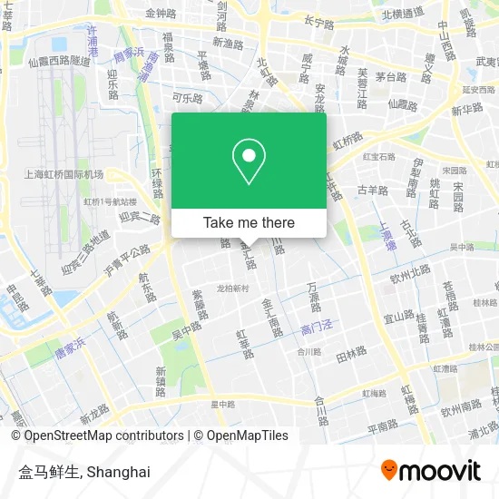 盒马鲜生 map
