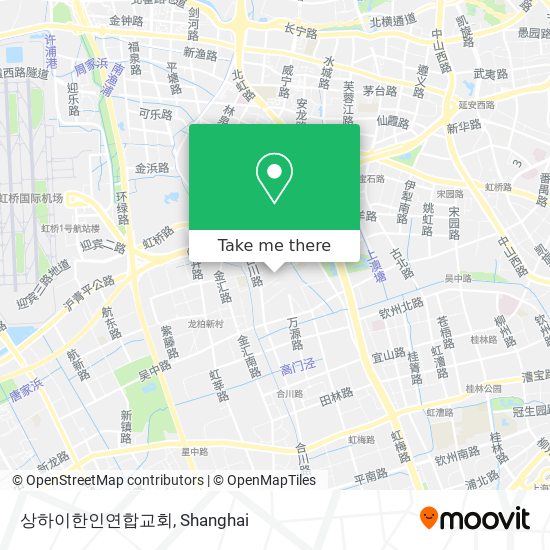 상하이한인연합교회 map