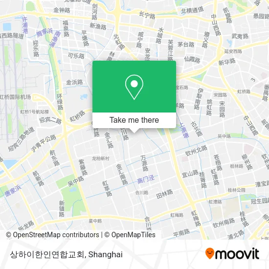 상하이한인연합교회 map