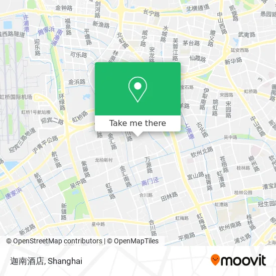 迦南酒店 map
