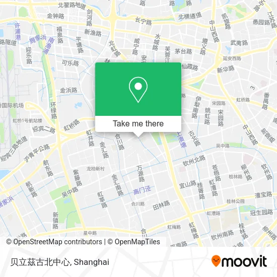 贝立茲古北中心 map