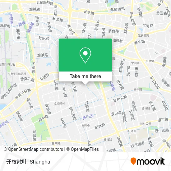 开枝散叶 map