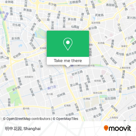 明申花园 map