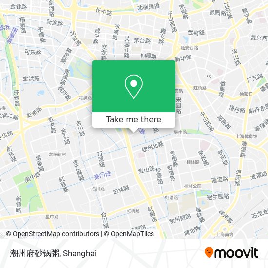 潮州府砂锅粥 map