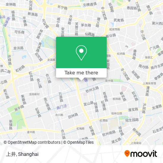 上井 map