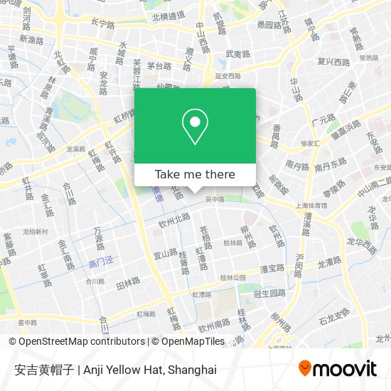 安吉黄帽子 | Anji Yellow Hat map