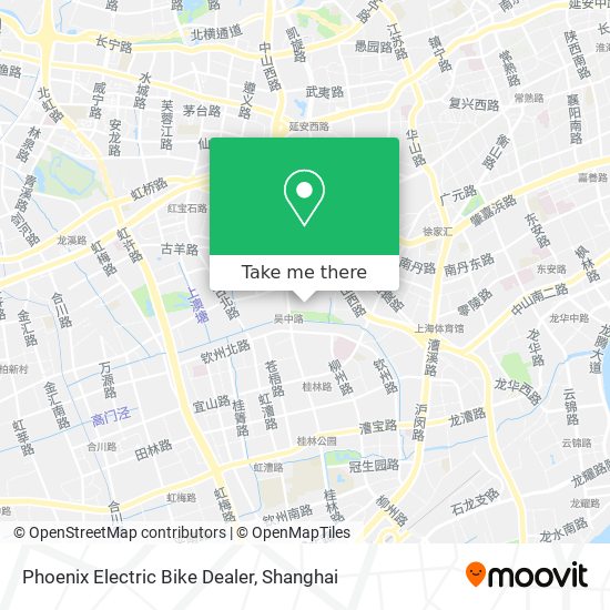 Phoenix Electric Bike Dealer map