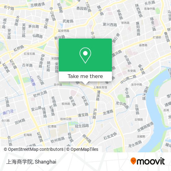 上海商学院 map