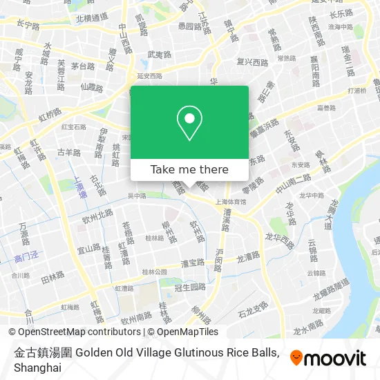 金古鎮湯圍 Golden Old Village Glutinous Rice Balls map