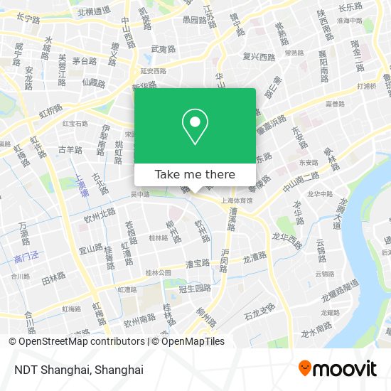 NDT Shanghai map