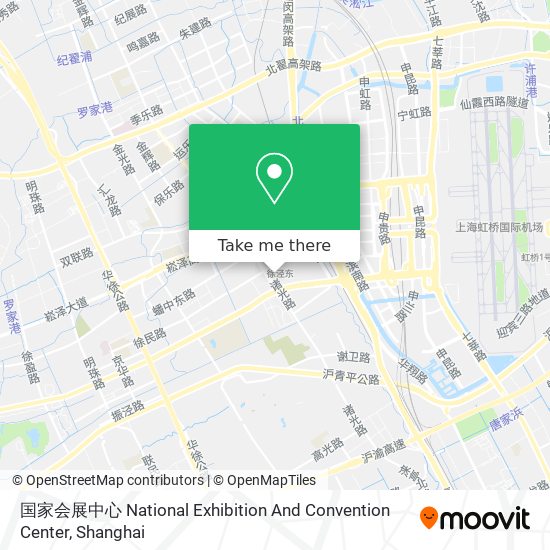 国家会展中心 National Exhibition And Convention Center map