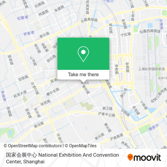 国家会展中心 National Exhibition And Convention Center map