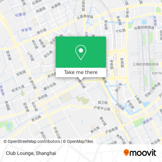 Club Lounge map