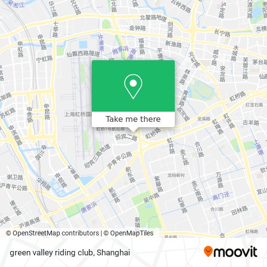green valley riding club map