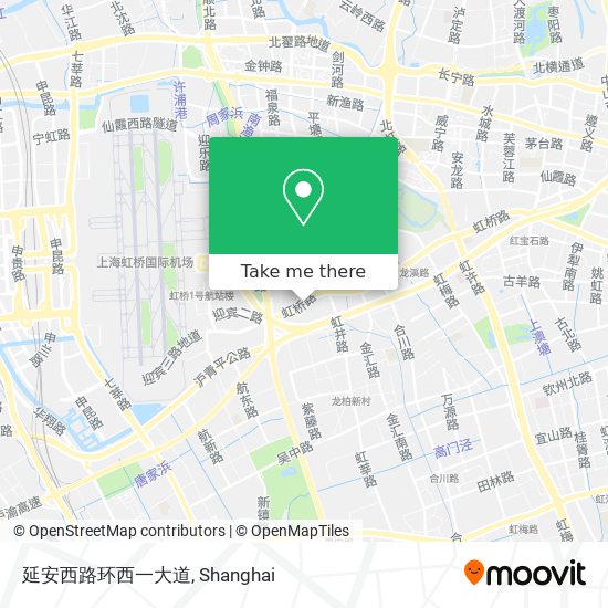 延安西路环西一大道 map
