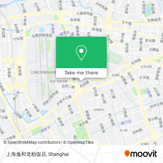 上海逸和龙柏饭店 map