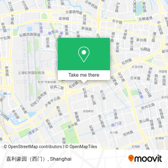 嘉利豪园（西门） map