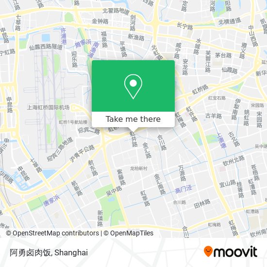 阿勇卤肉饭 map