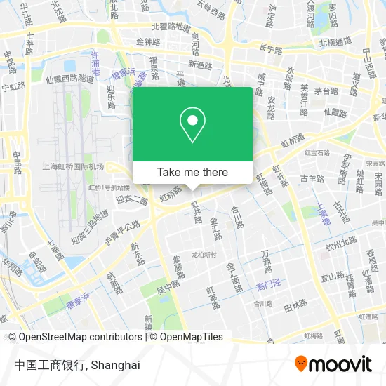 中国工商银行 map