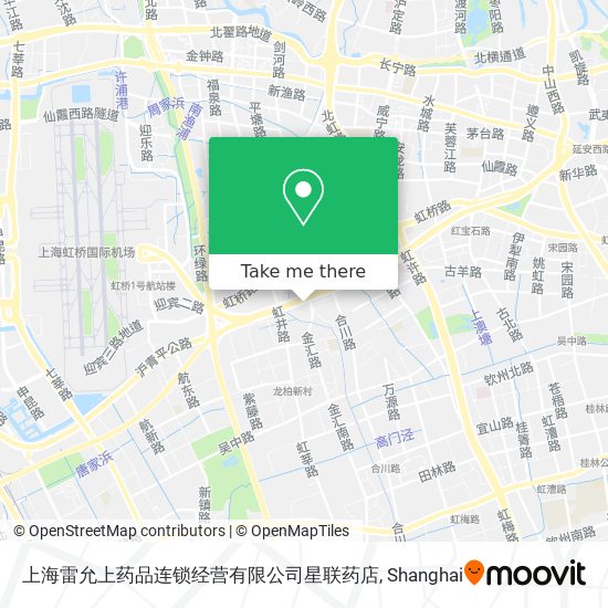 上海雷允上药品连锁经营有限公司星联药店 map