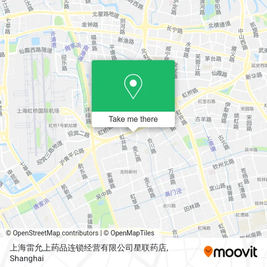 上海雷允上药品连锁经营有限公司星联药店 map