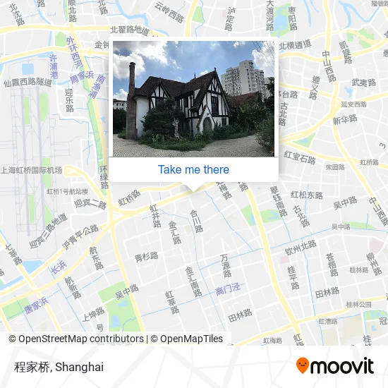 程家桥 map