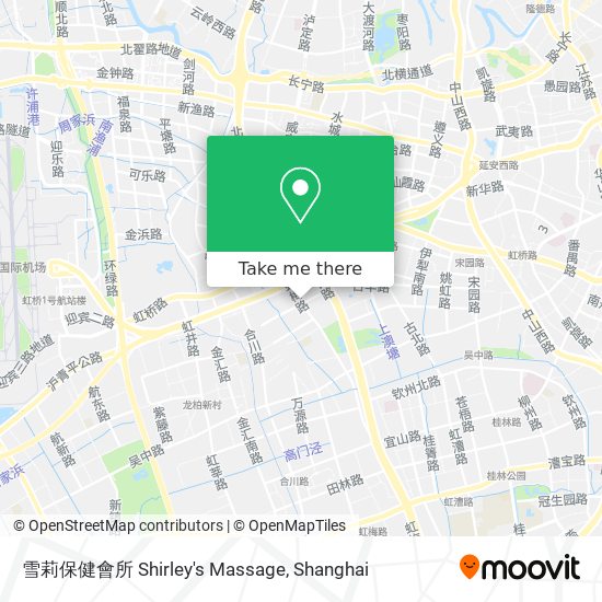 雪莉保健會所 Shirley's Massage map