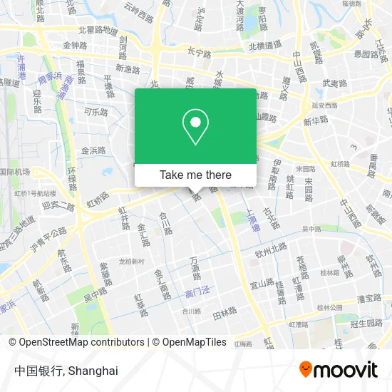 中国银行 map