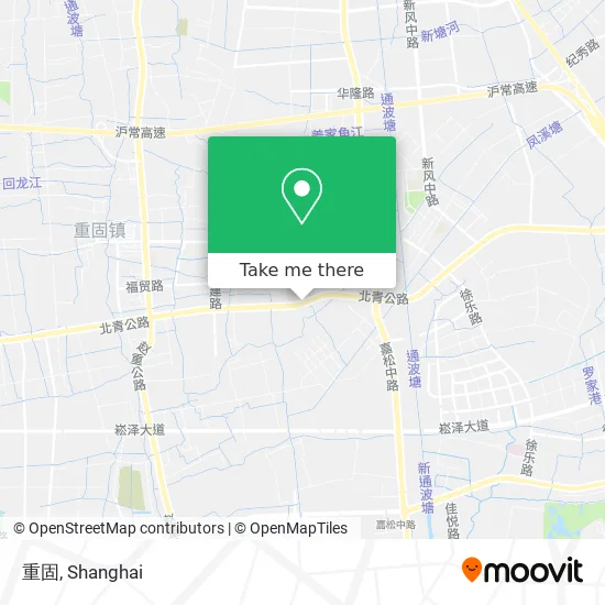 重固 map