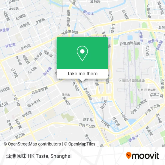 源港原味 HK Taste map