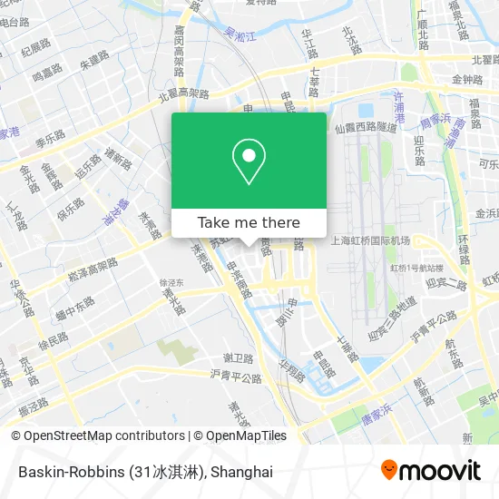 Baskin-Robbins (31冰淇淋) map