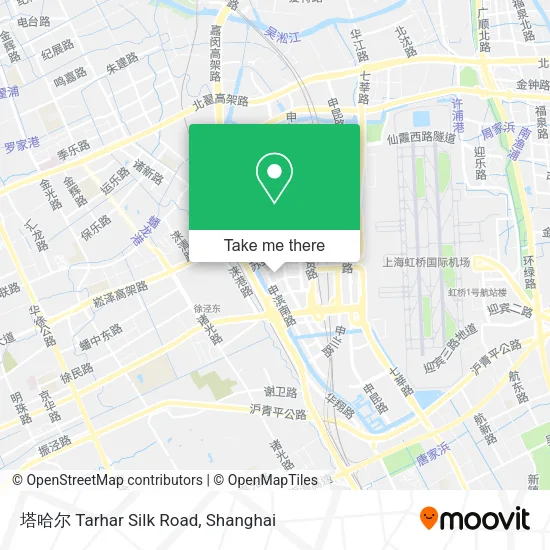 塔哈尔 Tarhar Silk Road map