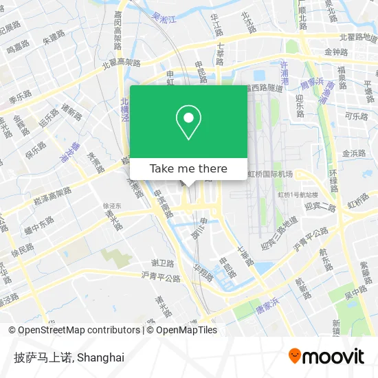 披萨马上诺 map