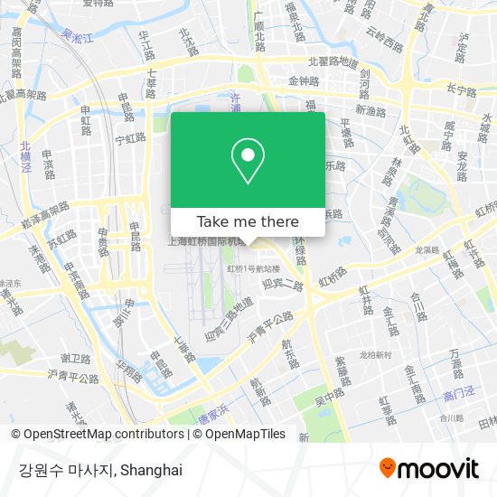 강원수 마사지 map