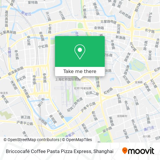 Briccocafé Coffee Pasta Pizza Express map