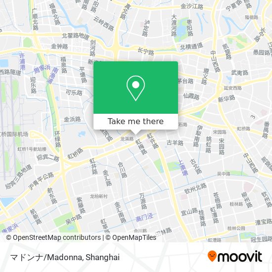 マドンナ/Madonna map