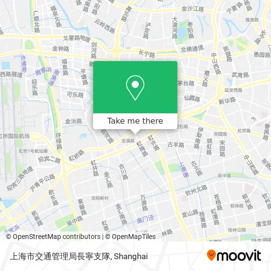 上海市交通管理局長寧支隊 map
