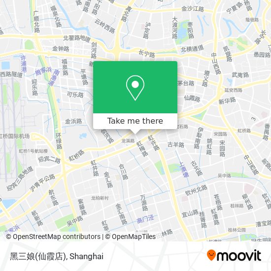 黑三娘(仙霞店) map