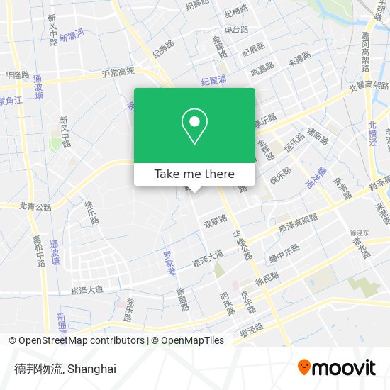 德邦物流 map