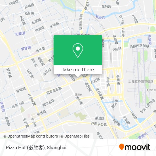 Pizza Hut (必胜客) map