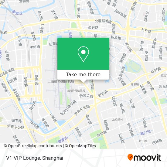 V1 VIP Lounge map