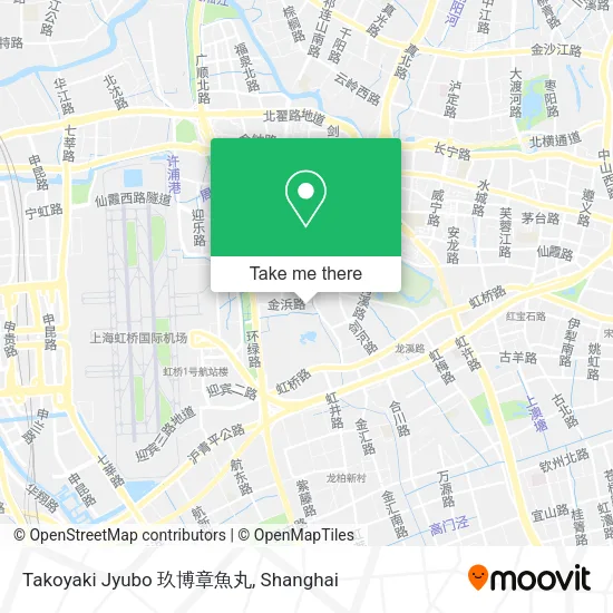 Takoyaki Jyubo 玖博章魚丸 map