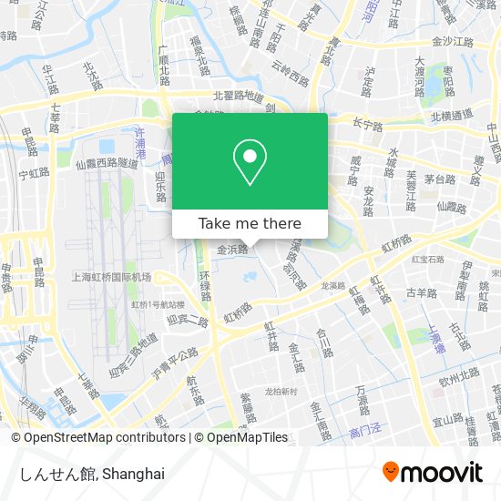 しんせん館 map