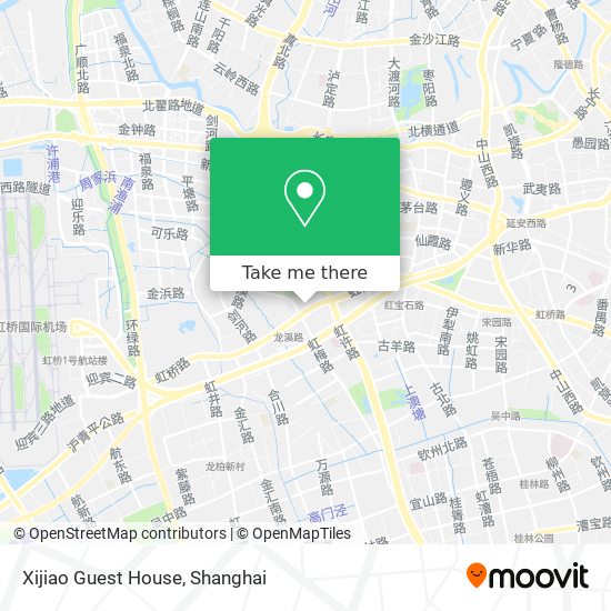 Xijiao Guest House map