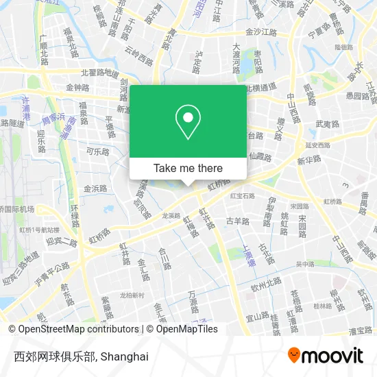 西郊网球俱乐部 map