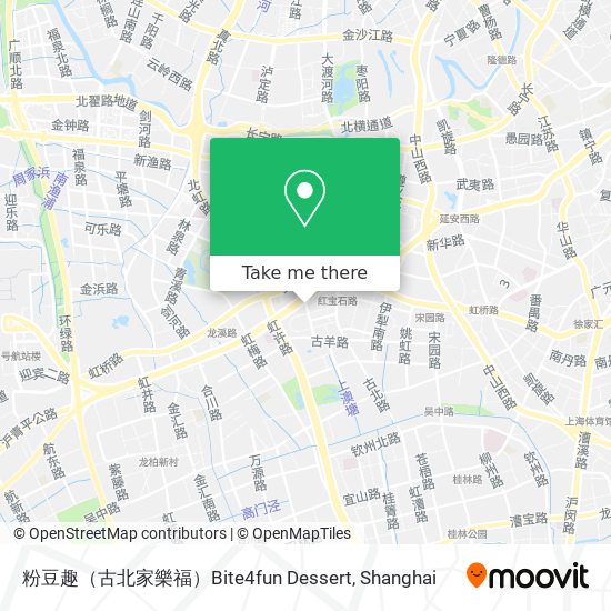 粉豆趣（古北家樂福）Bite4fun Dessert map