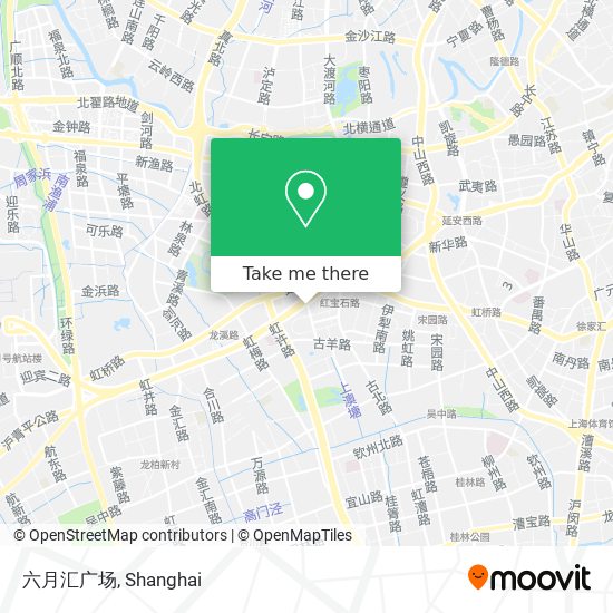 六月汇广场 map