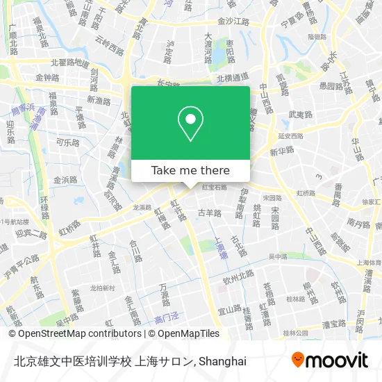 北京雄文中医培训学校 上海サロン map