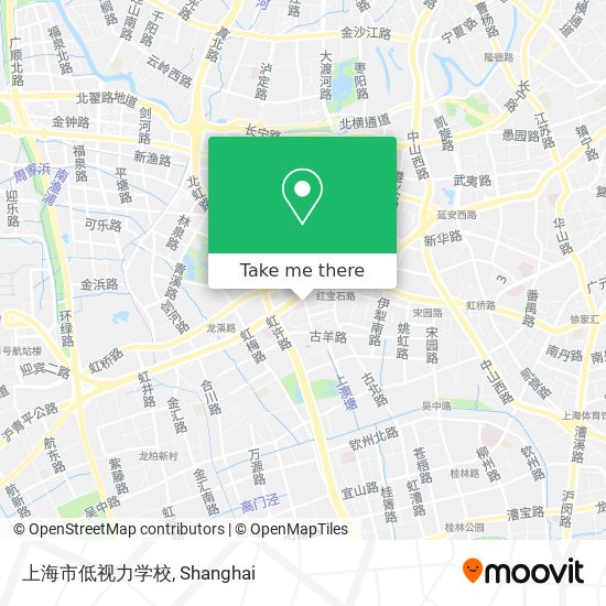 上海市低视力学校 map